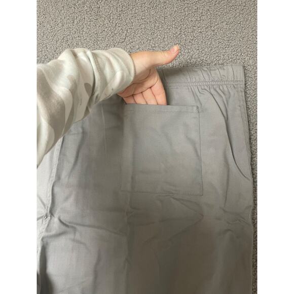 2 High Performance Uniforms Scrub Pants Unisex Adult 4XL tall Gray Drawstring - Picture 7 of 7